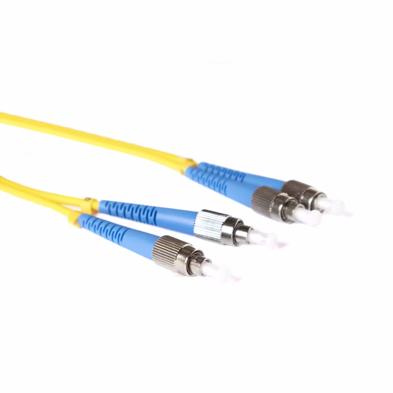 FU/FU9CR06M PATCH CORD DE FIBRA OPTICA FC/UPC-FC/UPC DUPLEX MONOMODO 6MTS, CATCOM