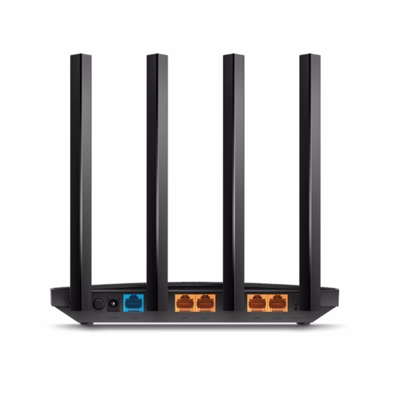 ARCHER C80 ROUTER INALAMBRICO DUAL BAND AC 1900, 1 PTO. WAN + 4 PTOS. LAN GIGABIT