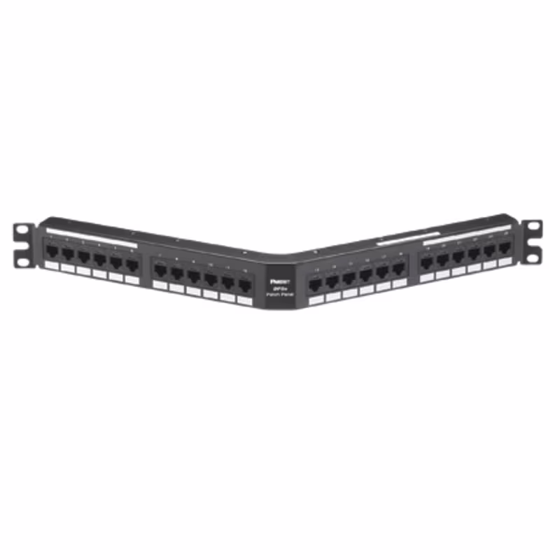 DPA245E88TGY PATCH PANEL 24 PTOS CAT5E ANGULADO PRECARGADO