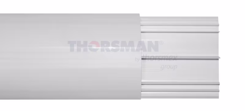 9400-01250 CANALETA PARA PISO TIPO DOMO BLANCA CAP. 8 CABLES