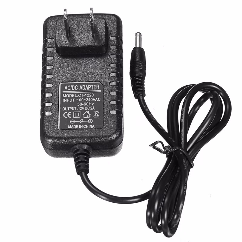 ACDC12V2A TRANSFORMADOR 120VAC A 12VDC/2A P/USO CON CÁMARAS, CATCOM