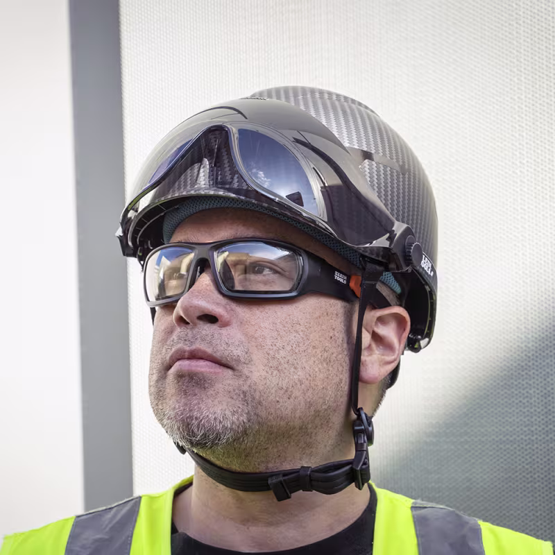 Gafas Seguridad KLEIN 60538 con junta perimetral, uso dual industrial.