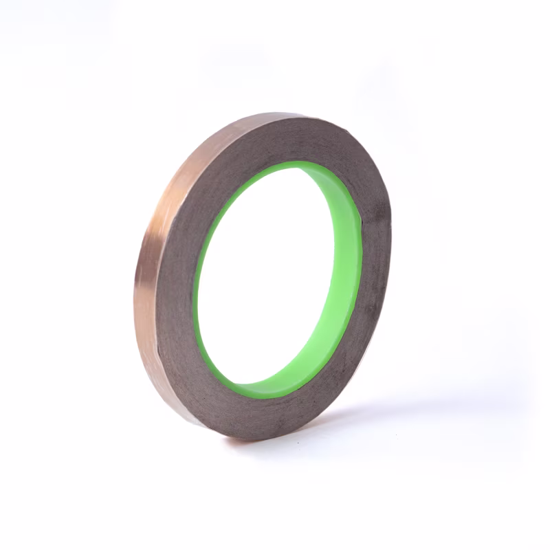 SHIELDTAPE CINTA DE COBRE PARA DRENAJE ELECTRICO DE PISO ANTIESTÁTICO 0.08MM ESPESOR, 15MM DE ANCHO, 20M DE LARGO, CATCOM