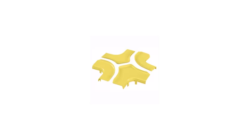 FRFWCSC6LYL FiberRunner� Cubierta con divisi�n cruzada de 4 v�as