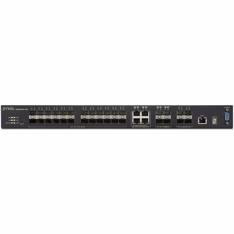 Zyxel XGS4600-32 | Switch L3 GbE 32 Puertos, Uplink 10GbE SFP+