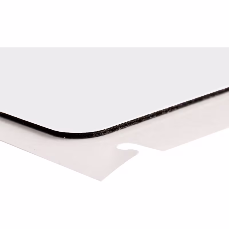 BR-M7-168-593 ETIQUETA DE PANEL ELEVADO PARA IMPRESORA (BOTONERA) M7 - 1.9" x 1.2" BLANCA