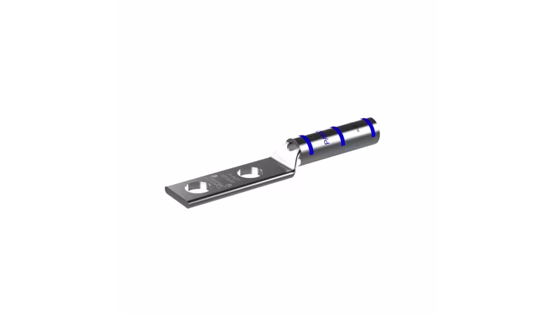 LCCX6-14A-L CONECTOR ELECTRICO LARGO#6 AWG 2 AGUJ. 1/4" 