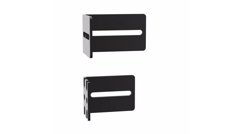 FZBA1.5X4 BRACKET AJUSTABLE EN Z PARA CABLEADO 