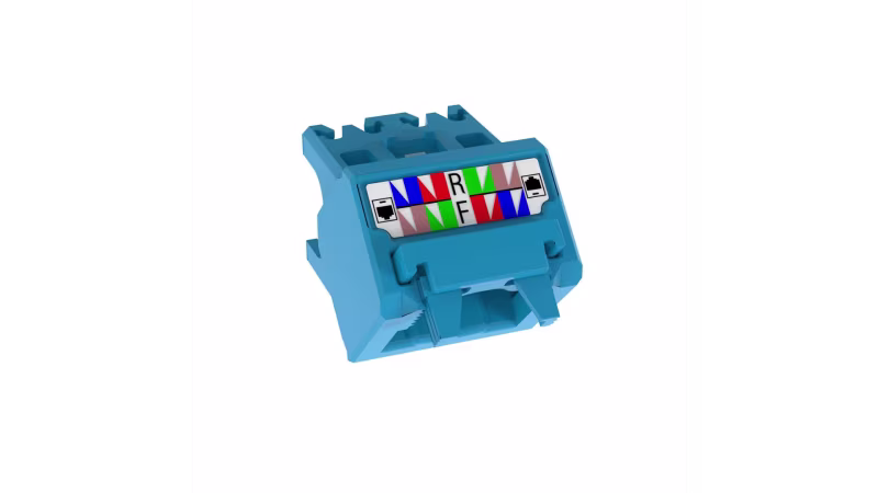 CJUDCAPBU-C BLOQUE ANGULADO 45 GR  PARA INSERTOS MINICOM 6A