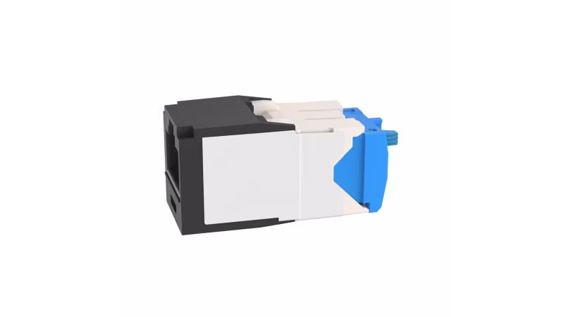 CJ6X88TGBL INSERTO KEYSTONE JACK CAT. 6A 8POS NEGRO  MINICOM