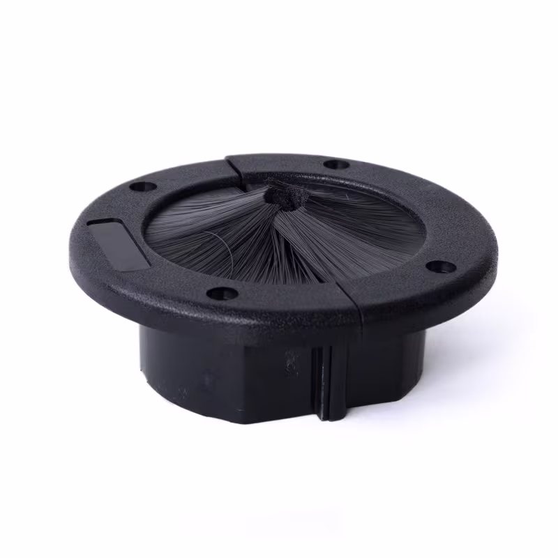 BG-02 PASACABLES REDONDO TIPO CEPILLO 3.75" DE DIAMETRO, CATCOM