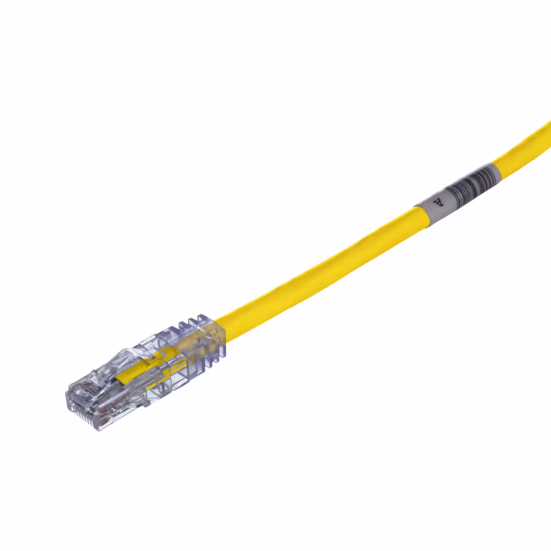 UTPSP1YL PATCH CORD  CAT6 24 AWG UTP AMARILLO 1 PIE