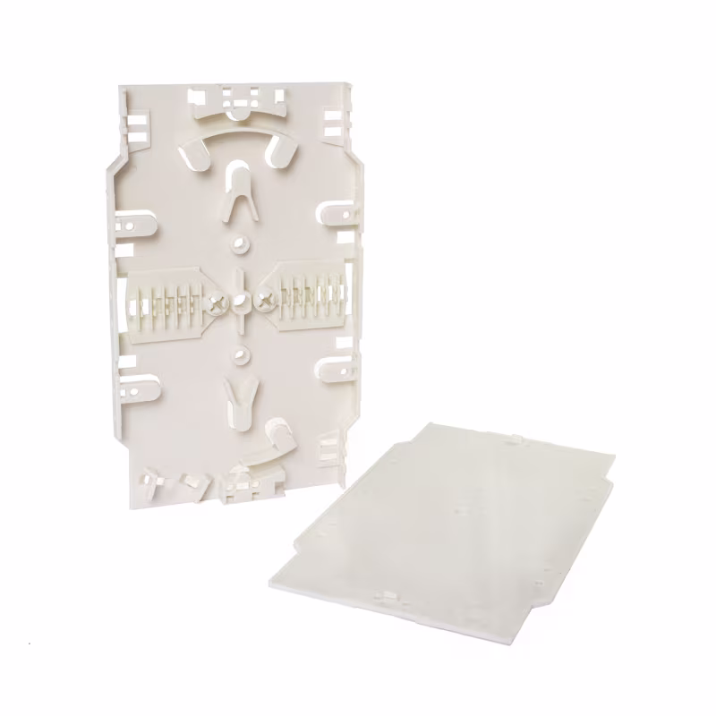 FST12F BANDEJA DE EMPALME PARA 12 FUSIONES DE FIBRA OPTICA, CATCOM