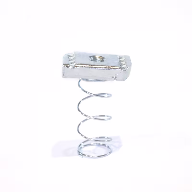  TUERCA CON RESORTE (MUELLE) 1-4" P-PERFIL TIPO STRUT 