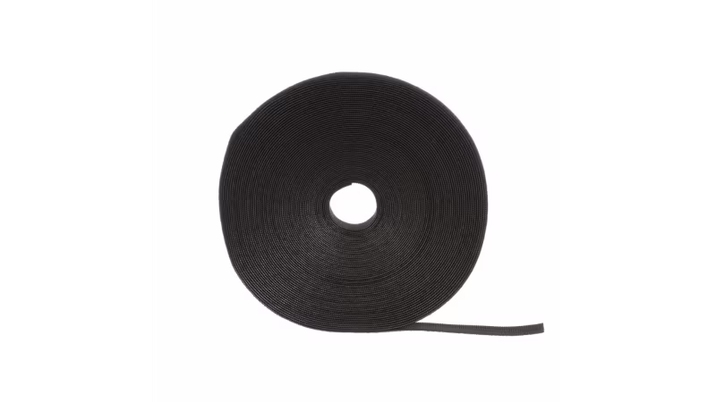 HLS-75R0 CINCHO VELCRO, ROLLO DE 75FT NEGRO