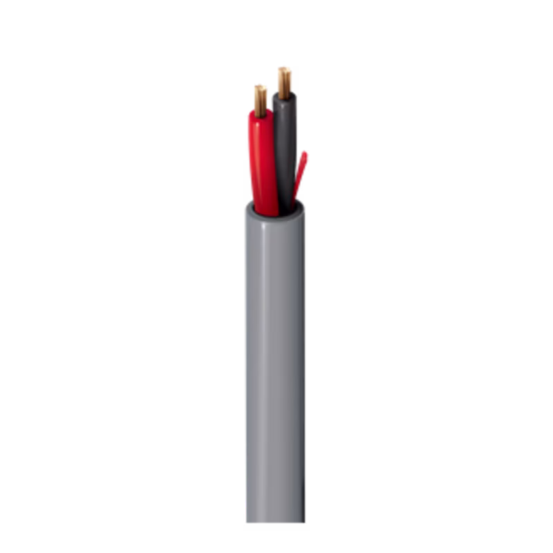 5300UE-0081000 CABLE P/SEGURIDAD Y AUDIO 2 HILOS MULTIFILAR 18AWG SIN BLINDAJE RISER GRIS C/RIPCORD BELDEN