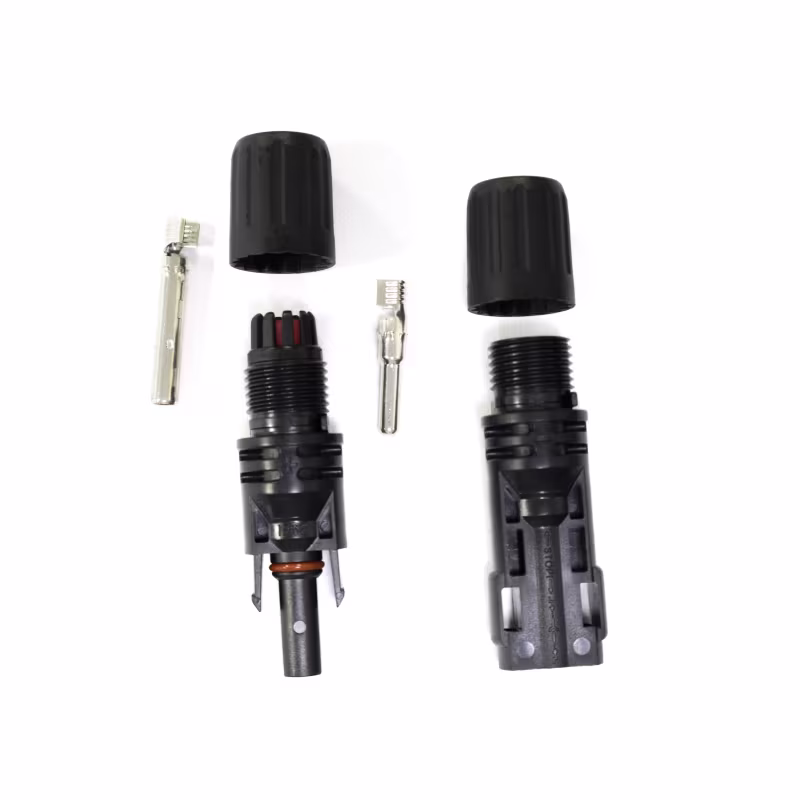 Conector MC4 Par p/ Cable 4mm² (12 AWG) Solar 1000V DC IP67