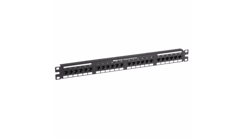 NK5EPPG24Y PATCH PANEL CAT. 5E 24 PTS 1RU NETKEY