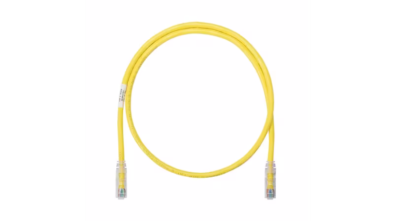 UTPSP3YLY PATCH CORD UTP CAT.6 AMARILLO 3 PIES 