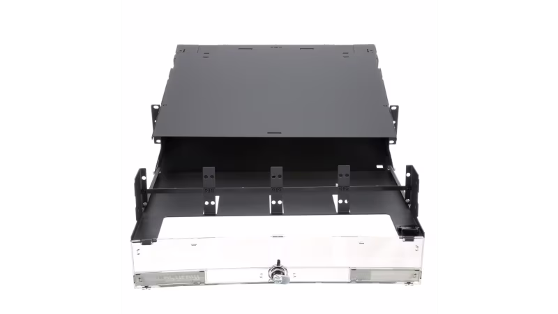 FCE2U CAJA DE MANEJO DE FIBRA ODF 2RU HASTA 192 PTS