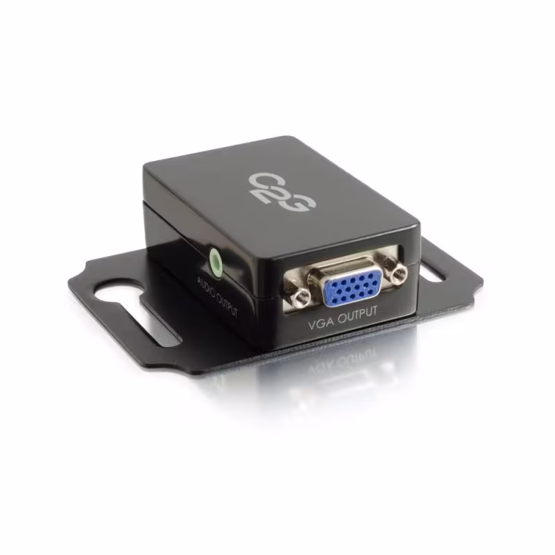 40714 ADAPTADOR CONVERTIDOR  HDMI A VGA Y AUDIO 