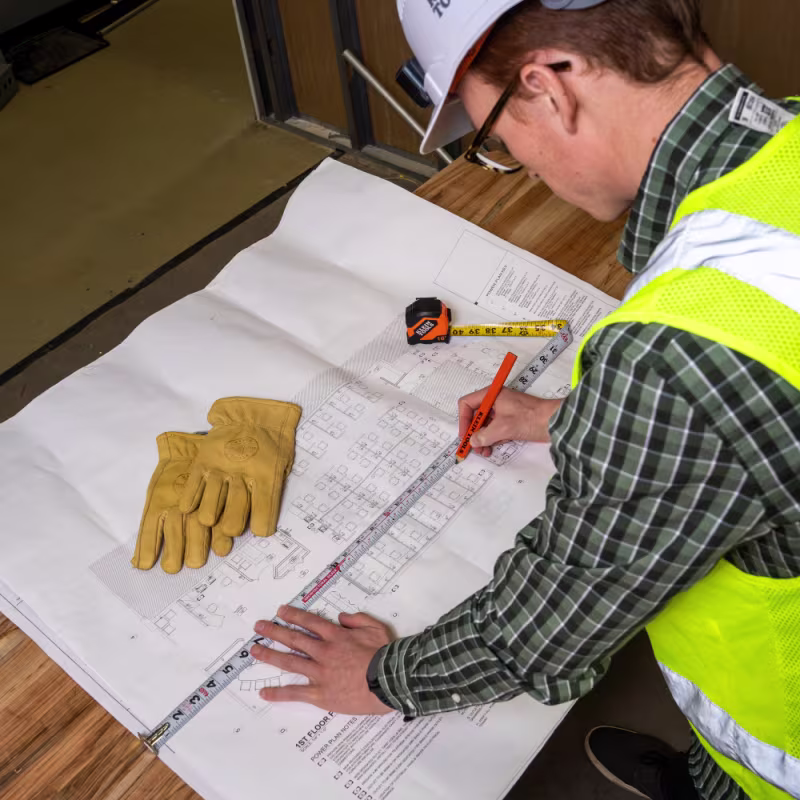 9516 Cinta de medici�n compacta de 4,9 m con gancho doble