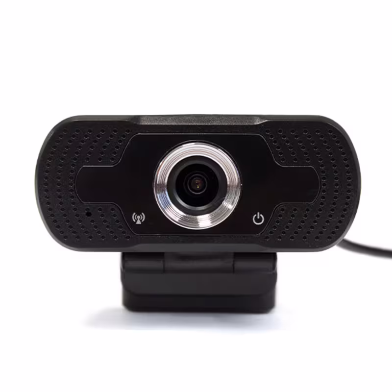 WEBCAM CAMARA WEB 2MPX - 1080HD CON TRIPODE Y TAPITA DE PRIVACIDAD, CATCOM 