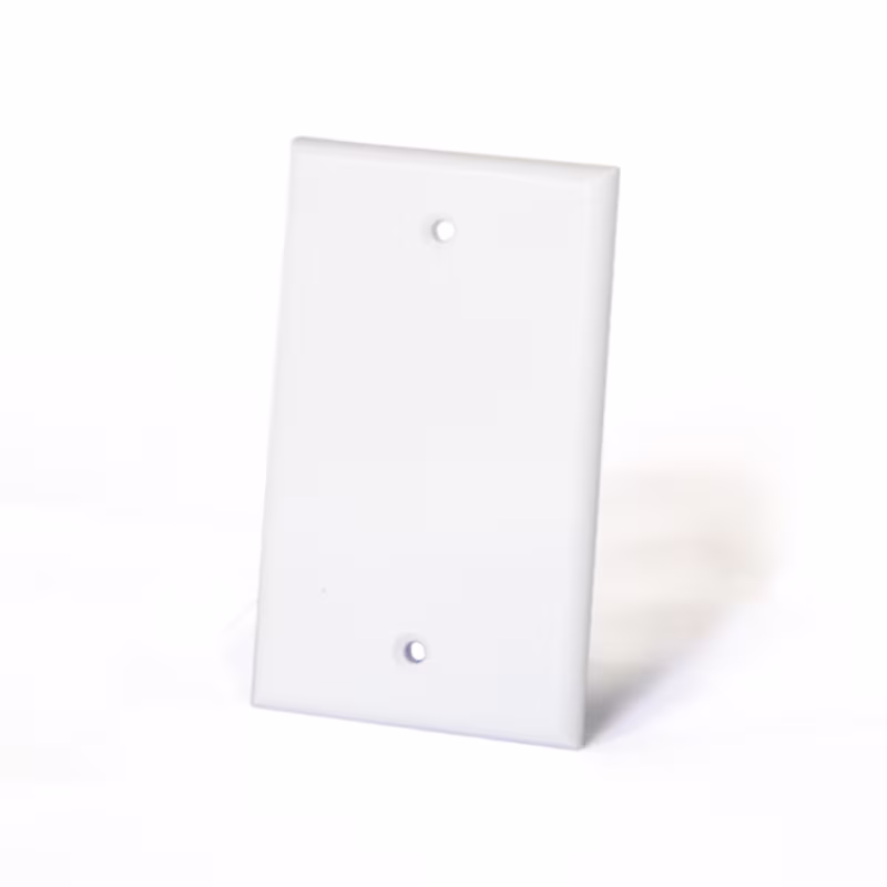 CAT-FP-1000 PLACA CIEGA COLOR BLANCO    