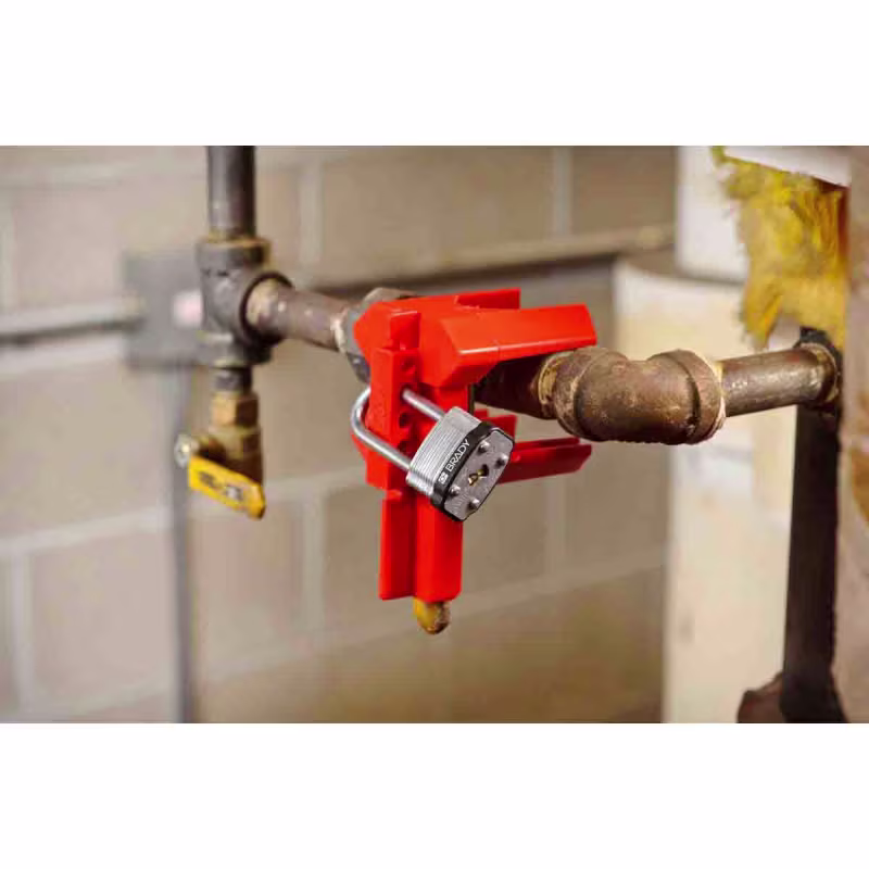 BS07A-RD DISPOSITIVO DE BLOQUEO DE 4 PATAS PARA VÁLVULAS DE BOLA