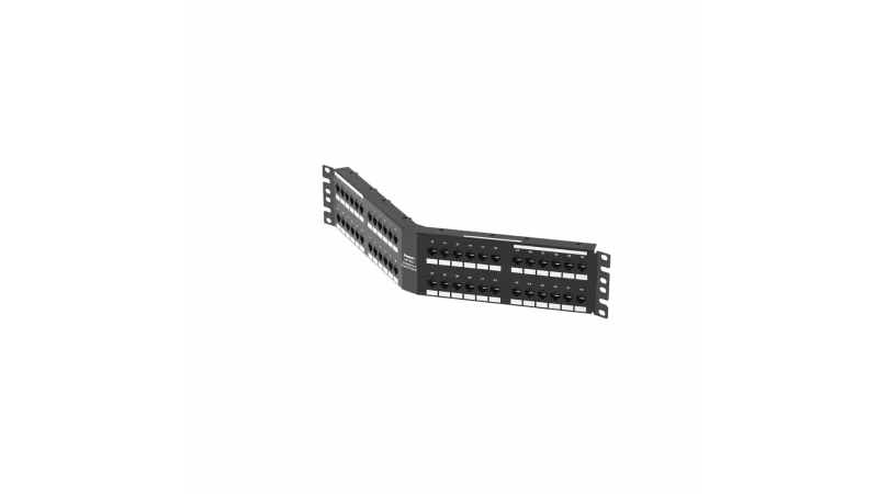 NKA6PPG48Y PANEL DE CONEXION 48 PUERTOS CAT.6 2RU ANGULADO