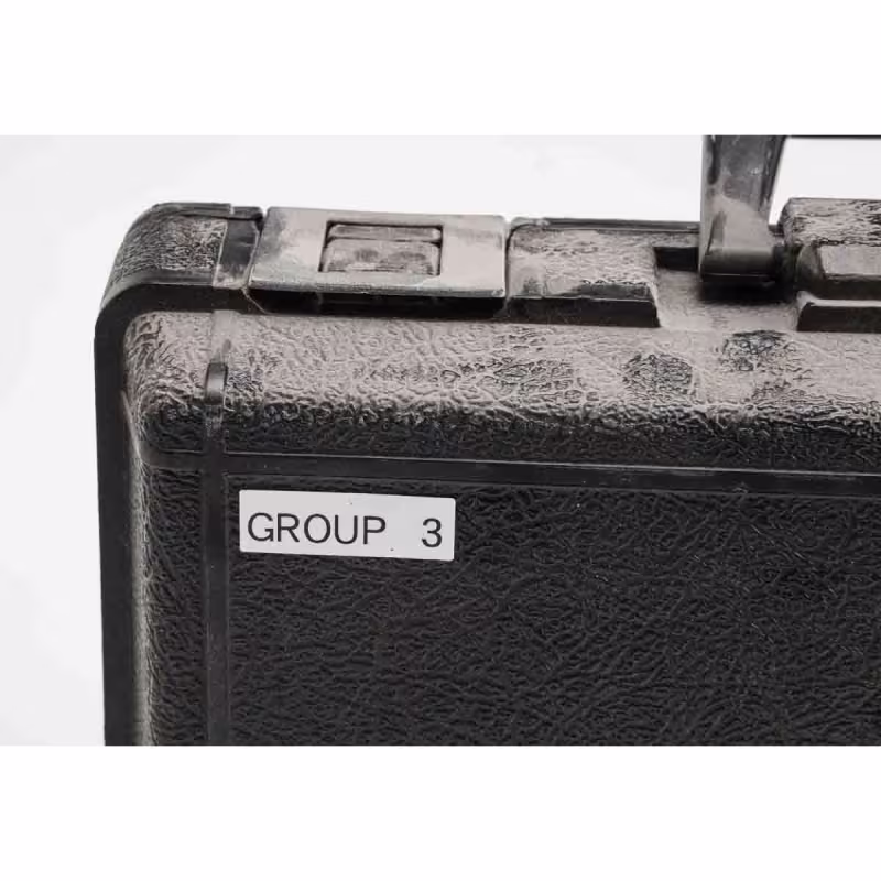 M7C-500-483 Cinta de etiquetas multiusos de poliéster con adhesivo ultra agresivo para impresoras M6 M7 - 0.5"