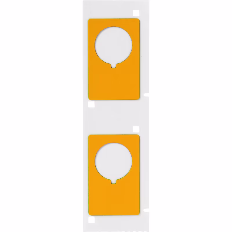 PTLEP-168-593-YL ETIQUETA PRECORTADA POLIESTER 1.9inH x 1.2inW AMARILLA BRADY