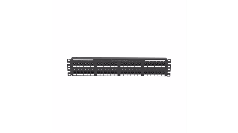 NK6XPPG48Y PATCH PANEL CAT6A 48 PUERTOS 2RU PLANO