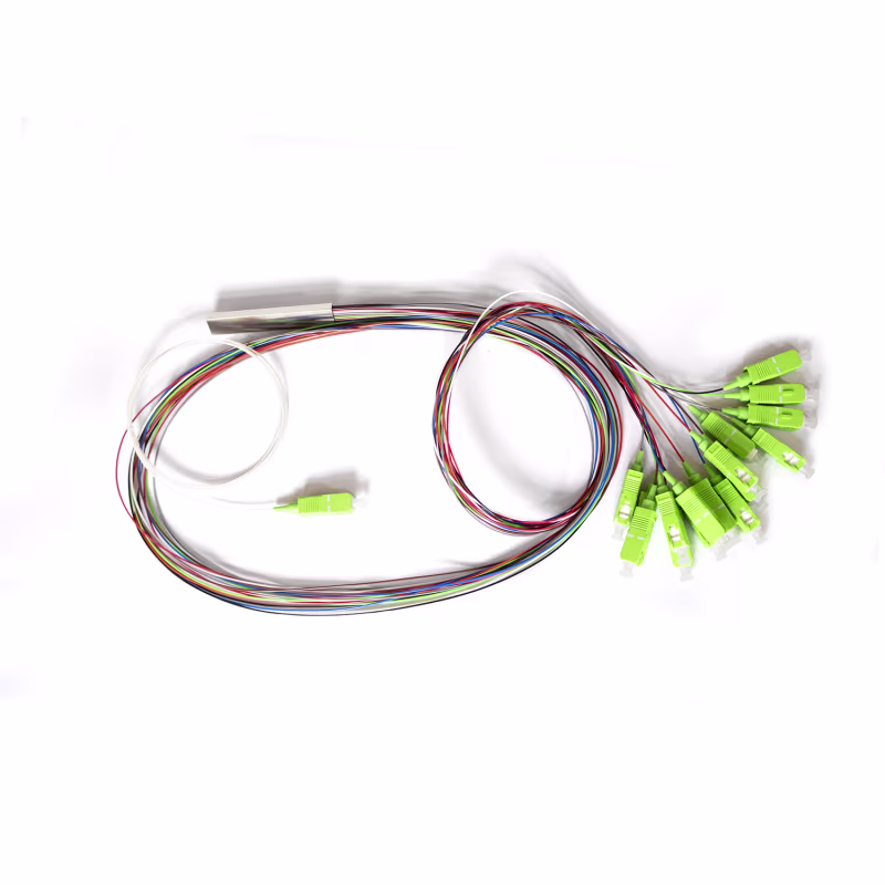 SPT1X16SA SPLITTER ÓPTICO 1X16 CON CONECTORES SC/APC P/REDES PON, CATCOM