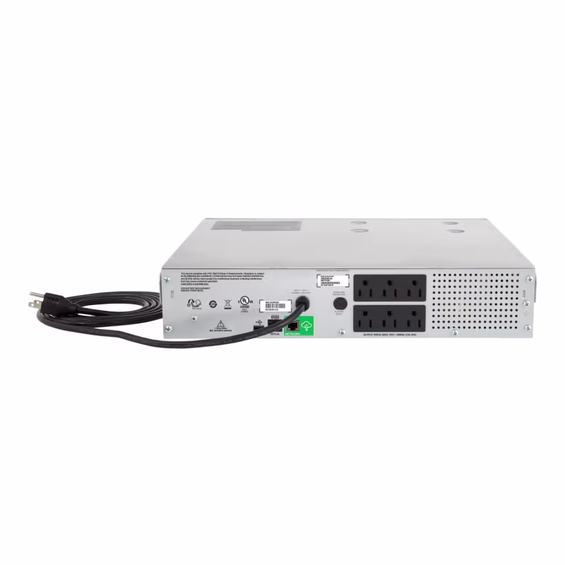 SMC1000-2UC SMART-UPS SC, 600W-1000VA (6) NEMA 5-15R C-LCD, RACKEABLE, 2U APC