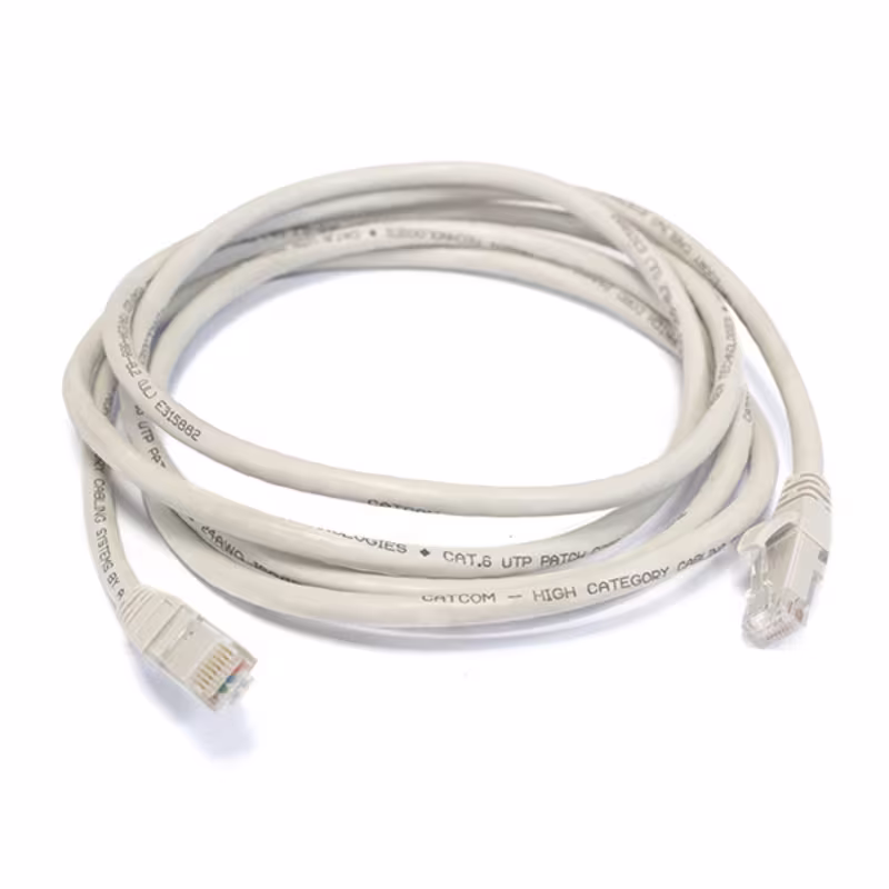 PC6-9007 PATCH CORD CAT6 7FT COLOR GRIS C/BOTA TERMOMOLDEADA, CATCOM