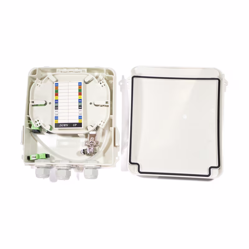 HTB8002-8SA ODF CON 8 ADAPTADORES SC/APC P/EXTERIOR, CATCOM