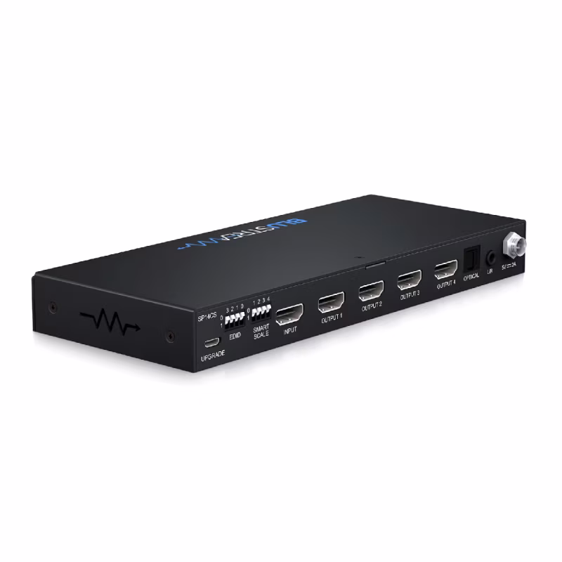 Blustream SP14CS: Splitter HDMI 4K 4 Vías c/Escalado EDID