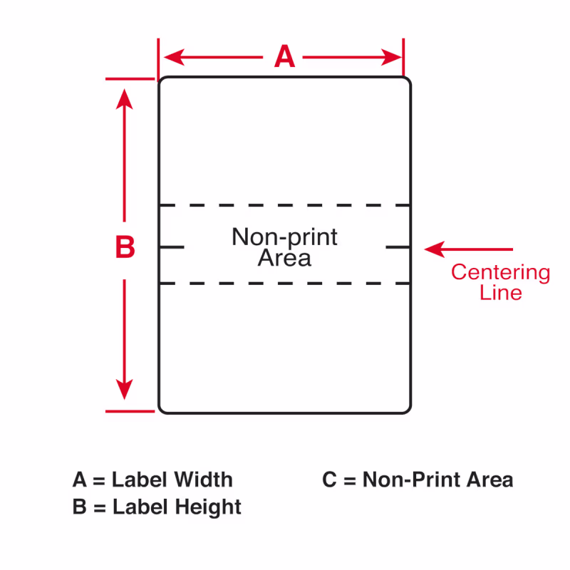 M5-152-499 CARTUCHO DE ETIQUETAS NYLON 1.25inH x 1.5inW NEGRO S/BLANCO BRADY