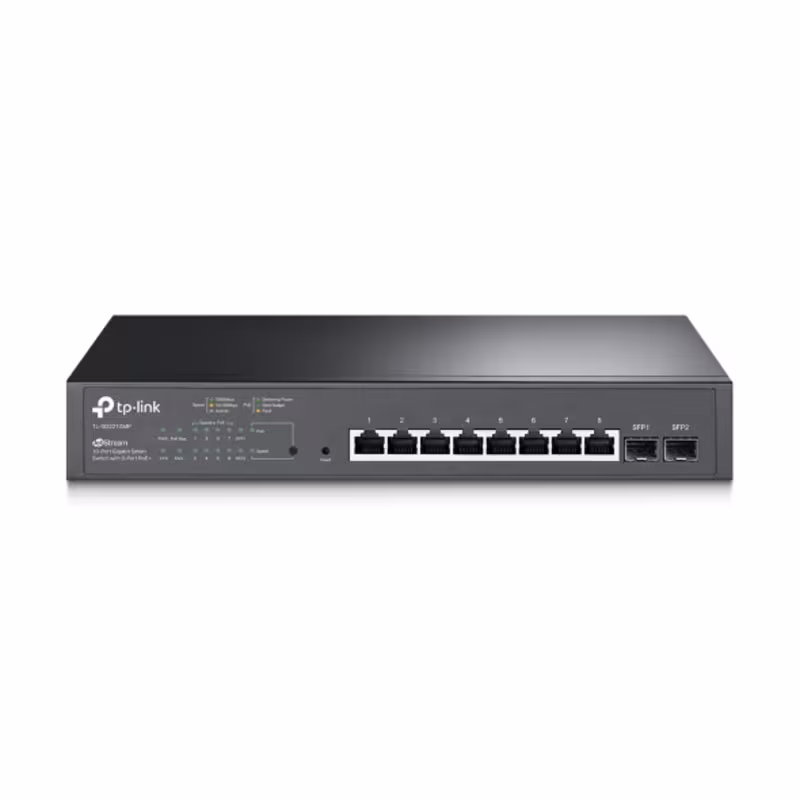 TL-SG2210MP SWITCH DE 8 PTOS GIGABIT SMART POE + 2SFP