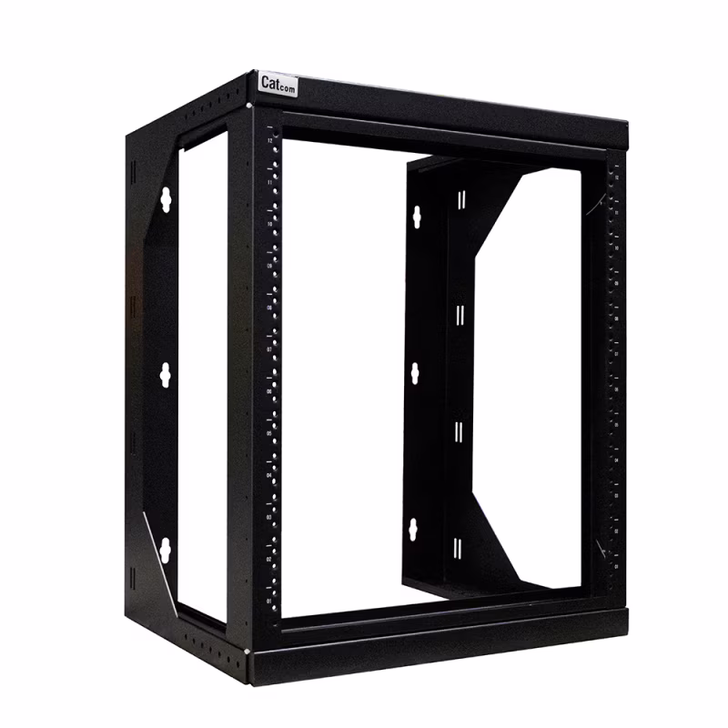 SD035412B RACK ABIERTO PARA PARED 524MM X 654MM X 12RU, CATCOM
