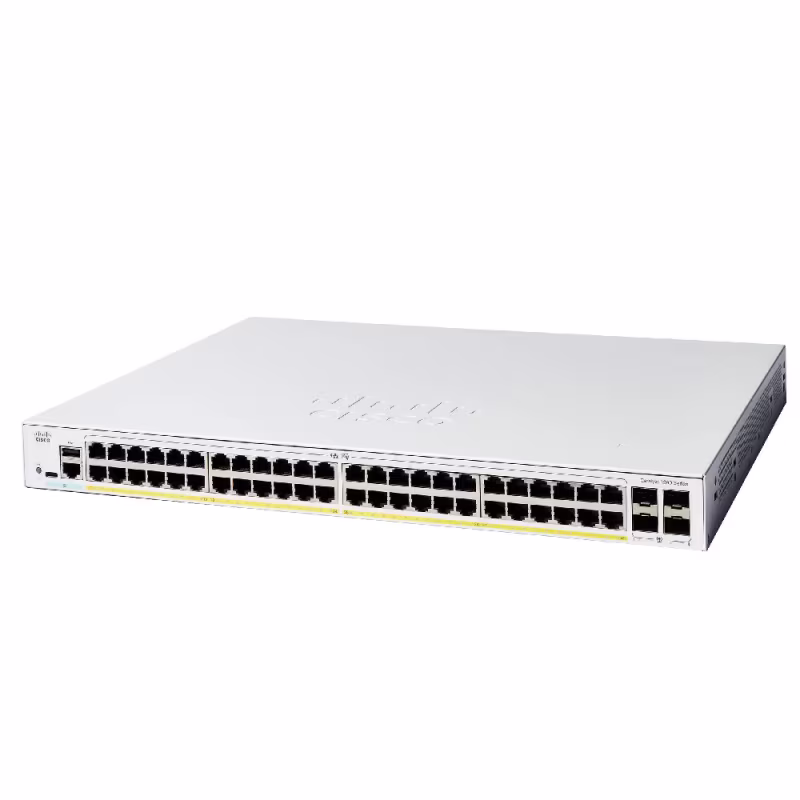 C1300-48FP-4G Catalyst 1300 48-port GE, Full PoE, 4x1G SFP
