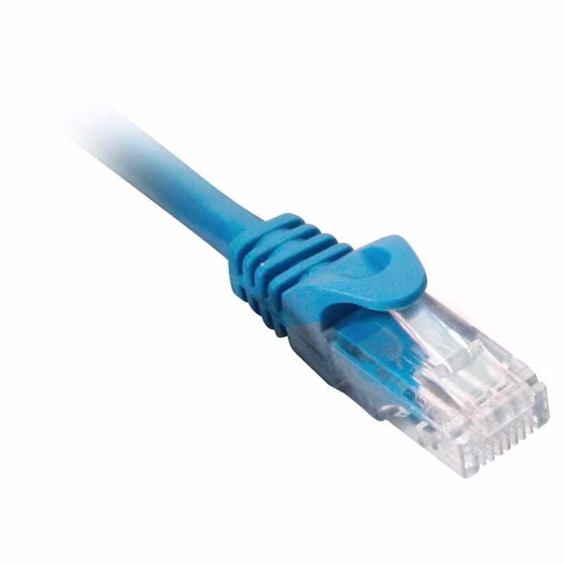 NPC-1215  PATCH CORD UTP CAT. 5E 15 PIES, AZUL QUEST