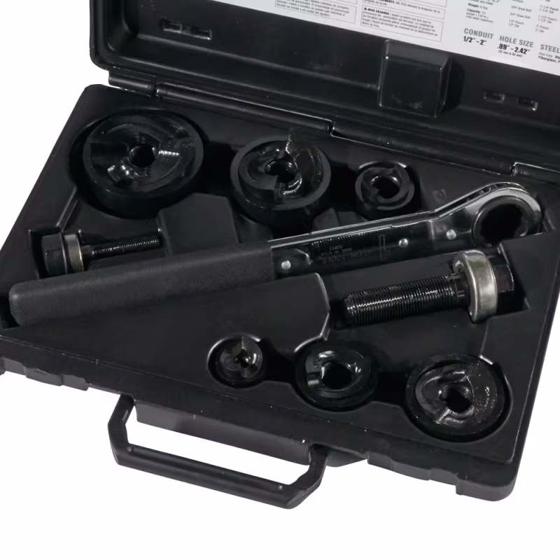 Juego Punzones y Sacabocados Klein 53732SEN Profesional