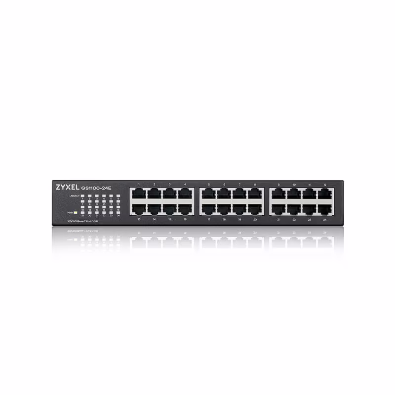 ZY-GS1100-24E SWITCH GIGABIT  24  PUERTOS NO ADMINISTRABLE