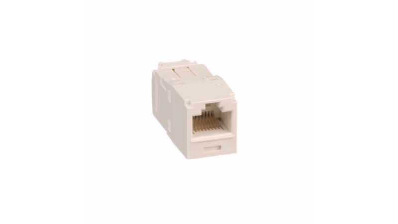 CJ688TGIW INSERTO KEYSTONE JACK CAT6 BLANCO RJ45 TX6 PLUS