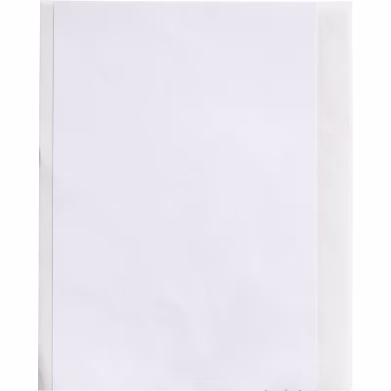 M6C-2000-595-WT ETIQUETA ADHESIVA DE VINIL BLANCA  CONTINUA 2" DE ANCHO  