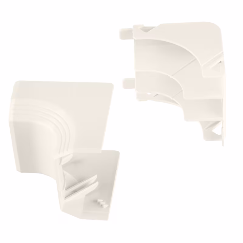 T45ICWH ACCESORIO DE CANALETA ANGULO EXTERNO PARA CANAL T-45