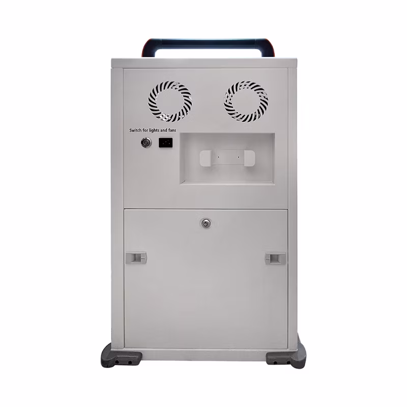 EDU36USB GABINETE PARA RECARGA DE DISPOSITIVOS CON BREAKER, PUERTOS USBC,  USB A Y 5-15R