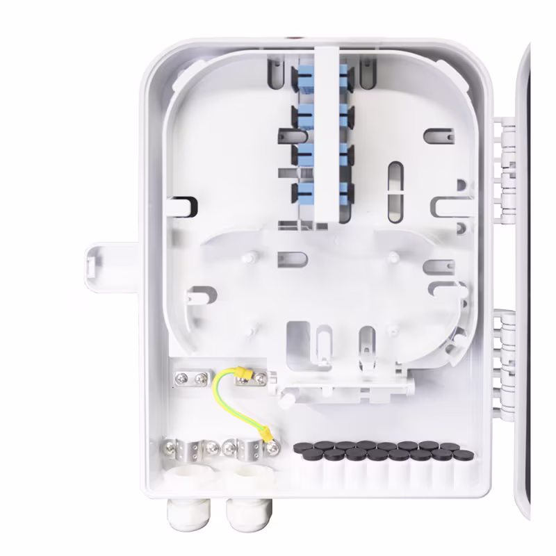 HTB8001-16SU ODF CON 16 ADAPTADORES SC/UPC P/EXTERIOR, CATCOM